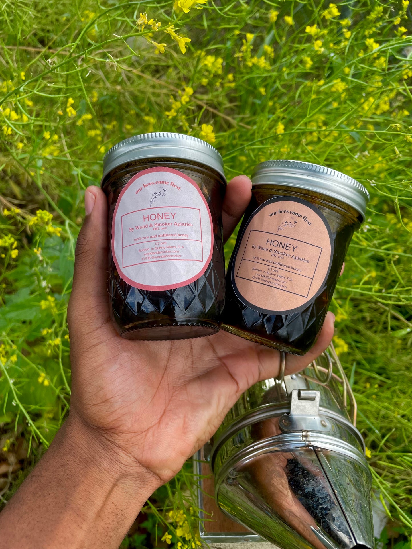WSA #FromHiveToJar Honey - Wand And Smoker Apiaries